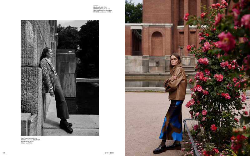 photography: Verena Knemeyer c/o Double-T-Photographers | styling: Heike Held | model: Jayne Baily c/o PMA | usage: FACES
