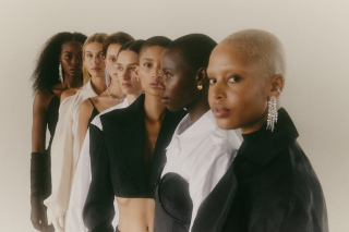photography: Jonas Müller | usage: L'Officiel Belgium | models: Zana Sibobosi, Una Mabasa, Annabel Lewis, Antonia Julies, Macs, Chelsea Maguire, Lindiwe Dim | AD: Armand Dicker